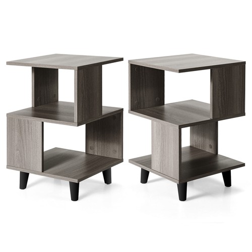 Pcs nightstand set modern - nightstand,