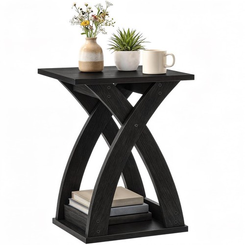 3tier narrow side end table - narrow,